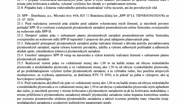 5. fotografia fotogalérie Povolenie na uskutočnenie vodnej stavby 