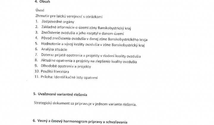 11. fotografia fotogalérie Program na zlepšenie kvality ovzdušia - Oznámenie o strategickom dokumente - foto