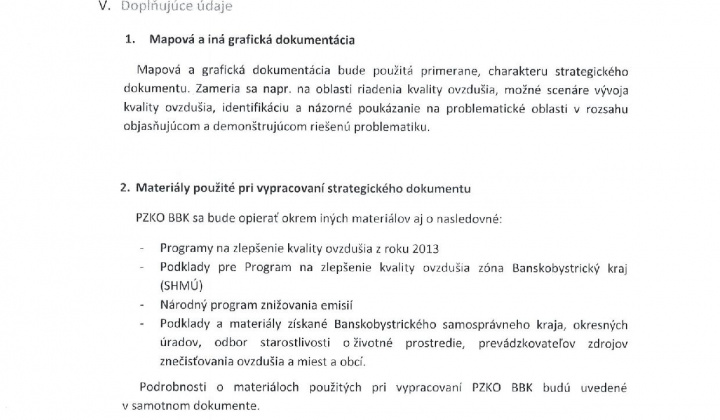20. fotografia fotogalérie Program na zlepšenie kvality ovzdušia - Oznámenie o strategickom dokumente - foto