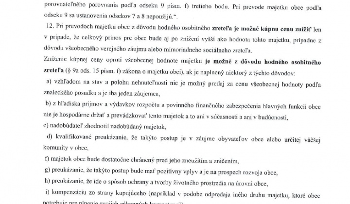 11. fotografia fotogalérie Zásady hospodárenia s majetkom obce Ozdín - foto