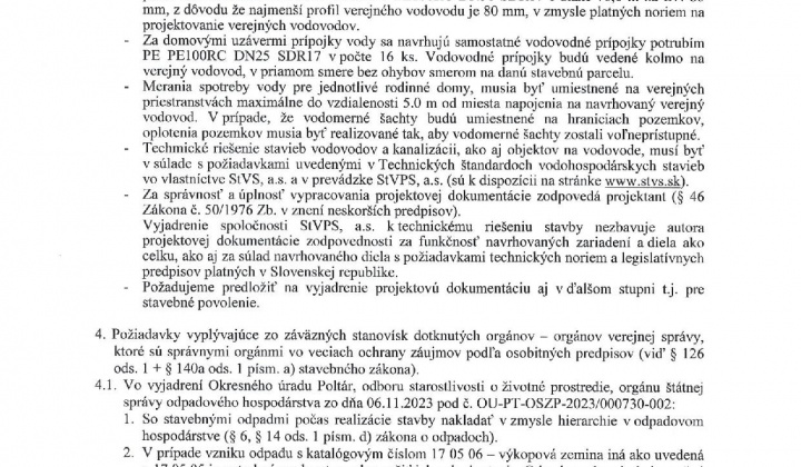6. fotografia fotogalérie Verejná vyhláška územné rozhodnutie - foto