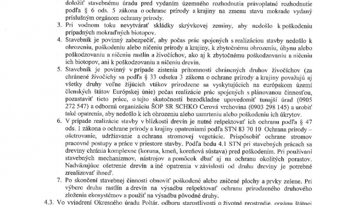 7. fotografia fotogalérie Verejná vyhláška územné rozhodnutie - foto