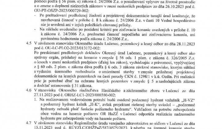 8. fotografia fotogalérie Verejná vyhláška územné rozhodnutie - foto