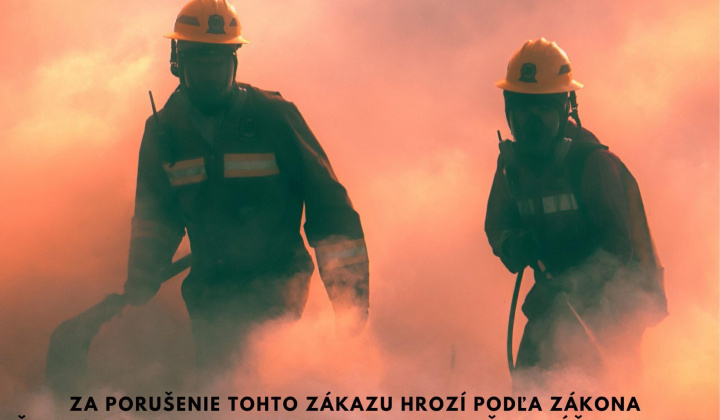 1. fotografia fotogalérie OR Hasičského a záchranného zboru v Lučenci - VYPAĽOVANIE TRÁVY JE PRÍSNE ZAKÁZANÉ