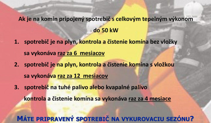 1. fotografia fotogalérie Opatrenia počas vykurovacieho obdobia