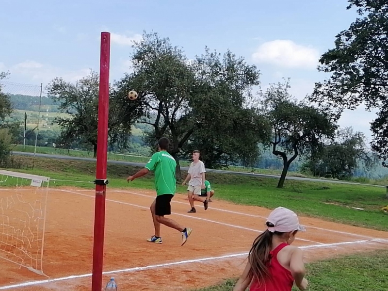 Nohejbalový turnaj o pohár starostu obce Ozdín - Bystrička 2019